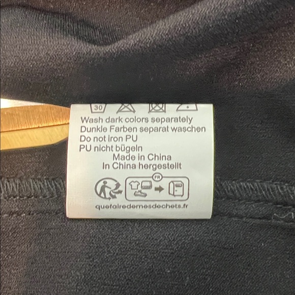 NWT Kate Kasin High-Waisted Stretch Pencil Skirt with Slit Black Size Small - Picture 8 of 8